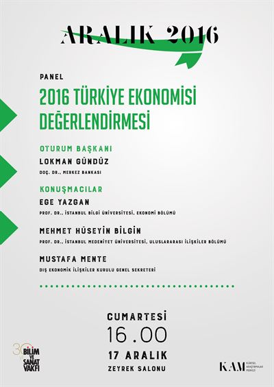 2016 Türkiye Ekonomisi Değerlendirmesi 