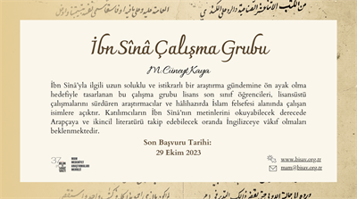 İbn Sînâ Çalışma Grubu